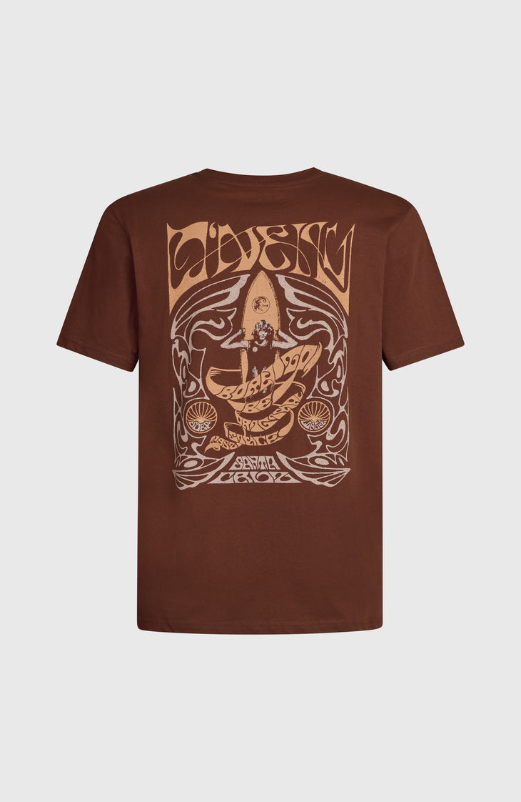 T-shirt O'Riginals Retro Back-Print | Hazel Spice