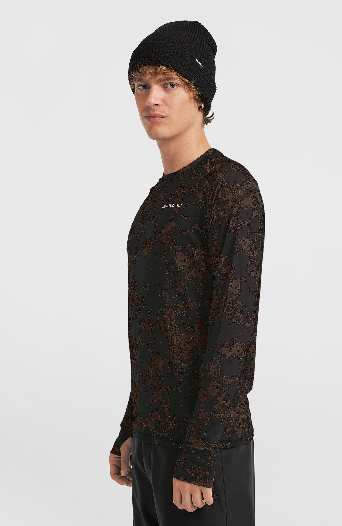 Haut thermique | Black/Beige Quarry