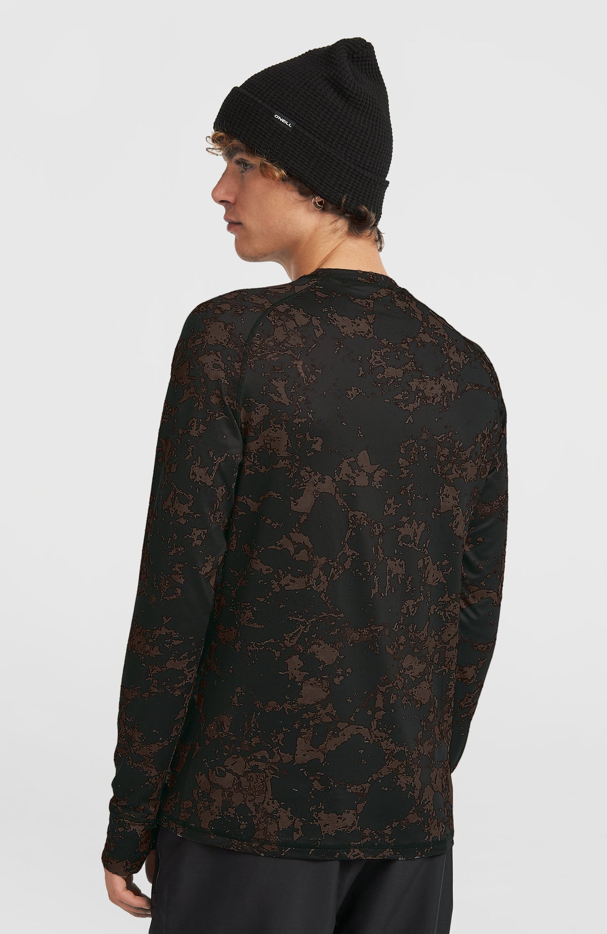 Haut thermique | Black/Beige Quarry