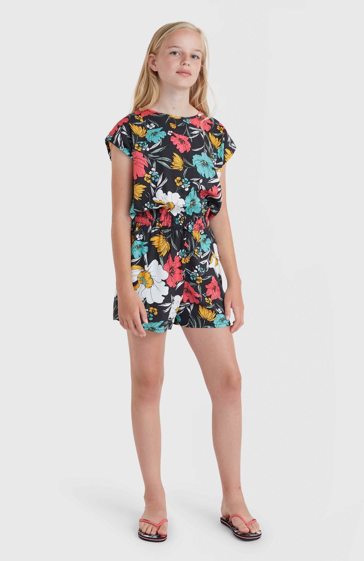 Combinaison Talia | Black/Blue Bluemchen