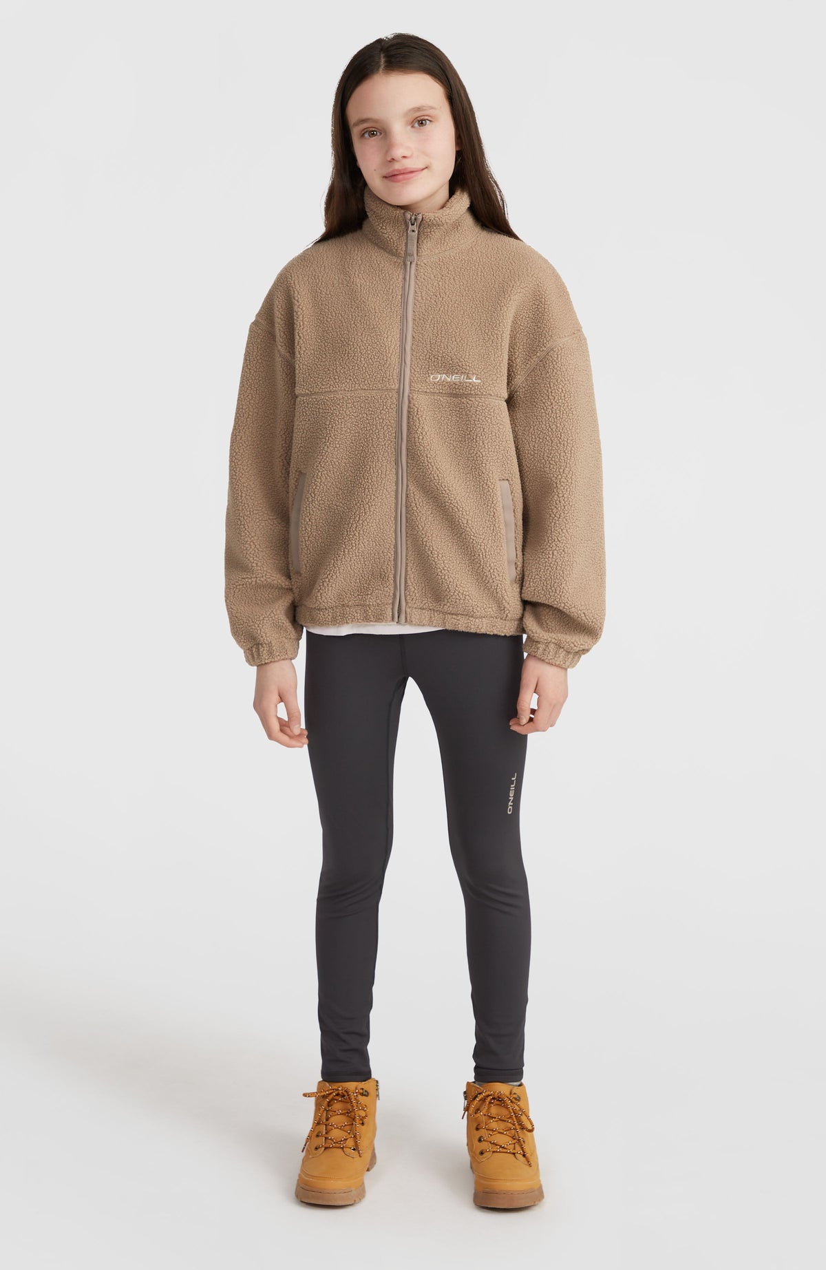 Polaire à poils longs et zip intégral | Concrete