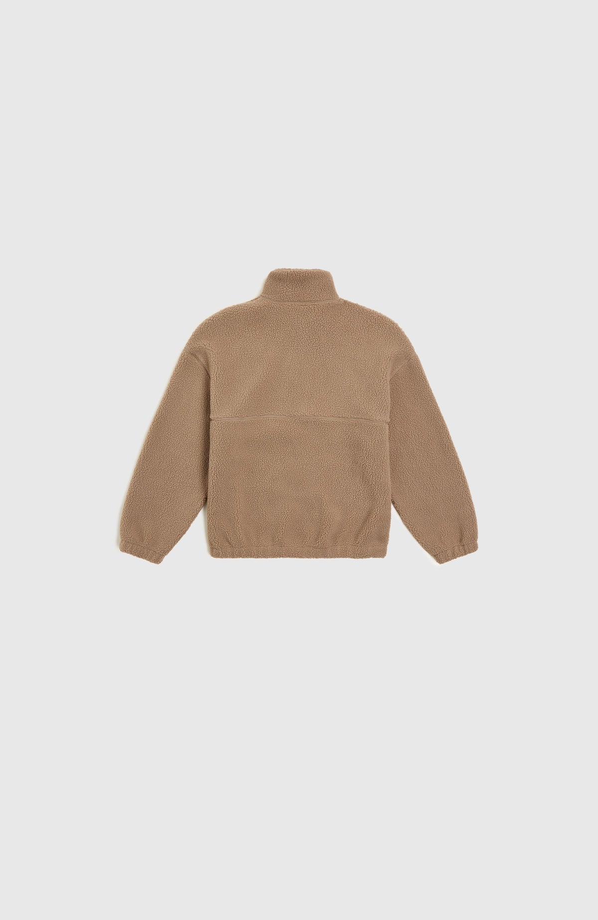 Polaire à poils longs et zip intégral | Concrete