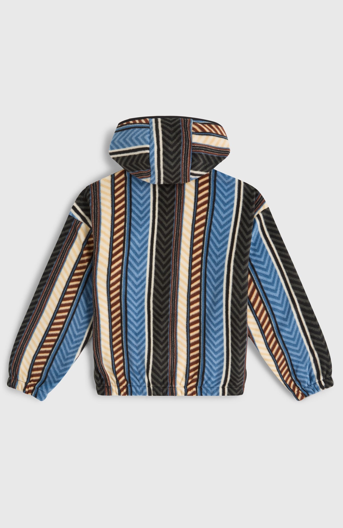 Sweat à capuche et col demi-zip Superfleece | Blue Vintage O'Neill Stripe