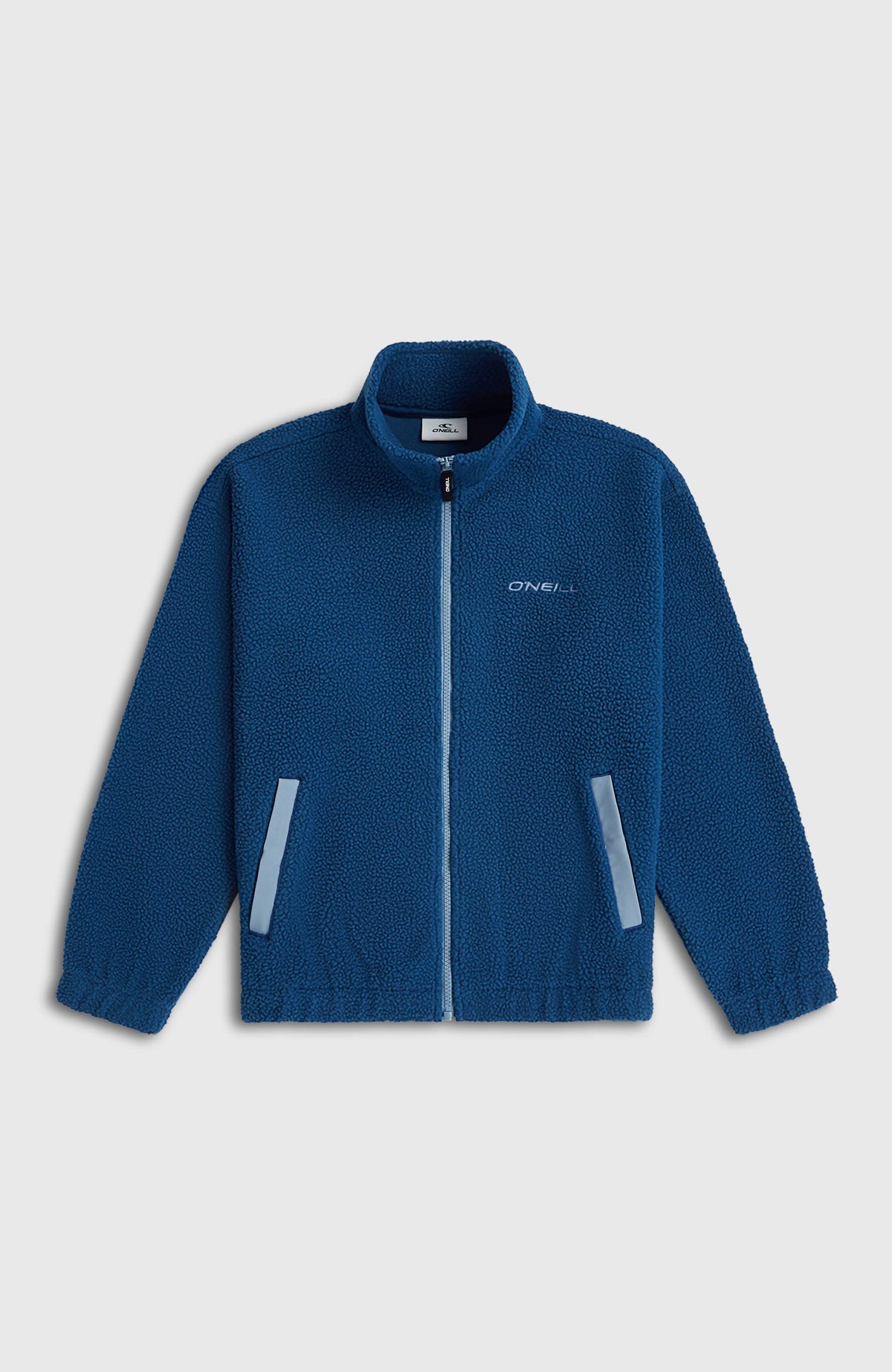 Polaire à poils longs et zip intégral | Regal Blue