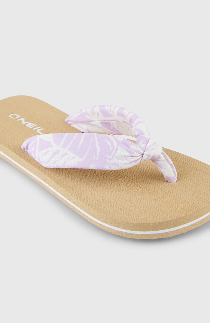 Tongs Ditsy Sun | Purple Island Sky