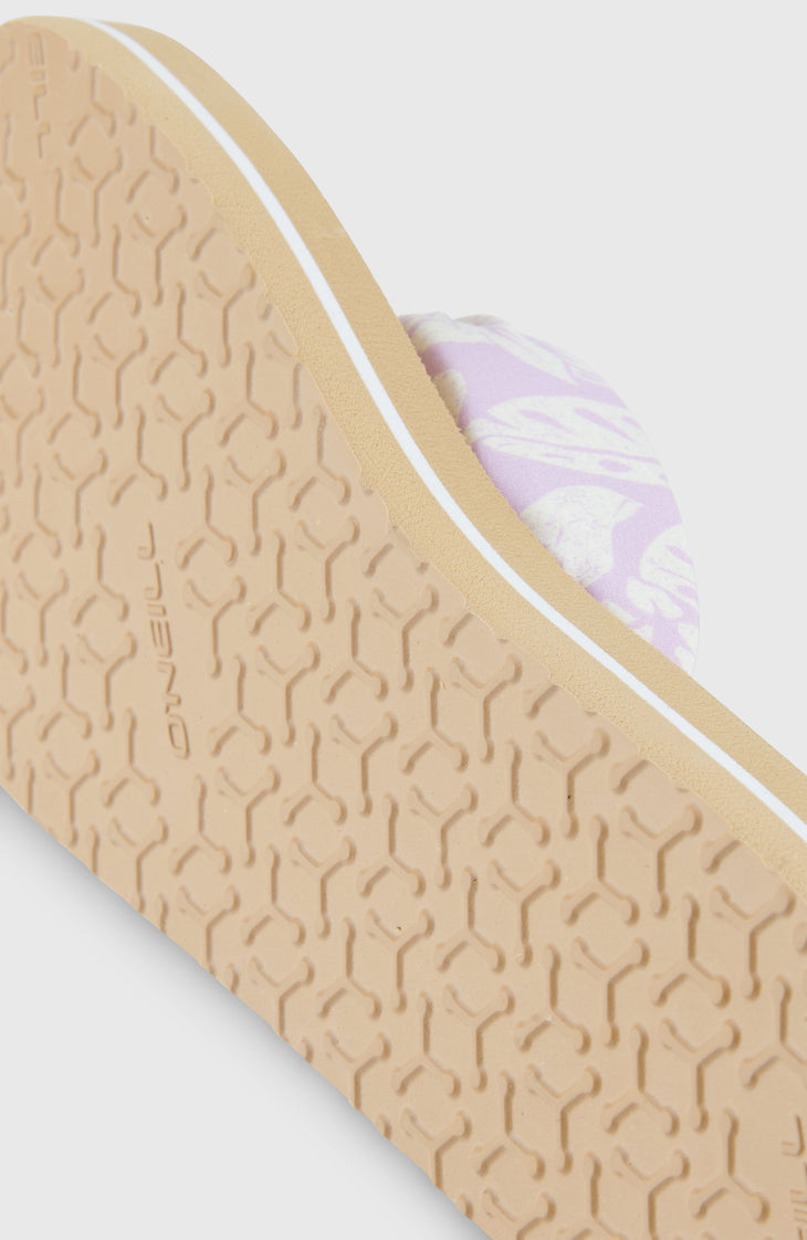 Tongs Ditsy Sun | Purple Island Sky