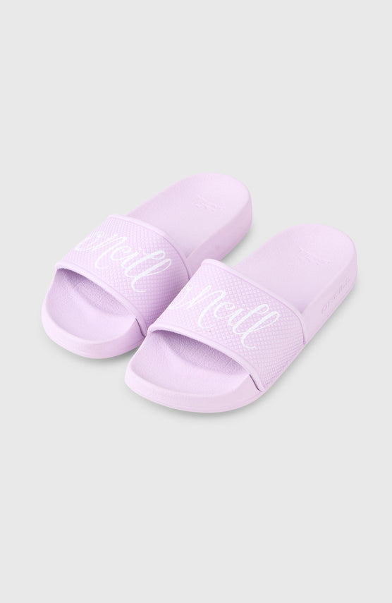 Claquettes O'Neill Script | Pale Lavender