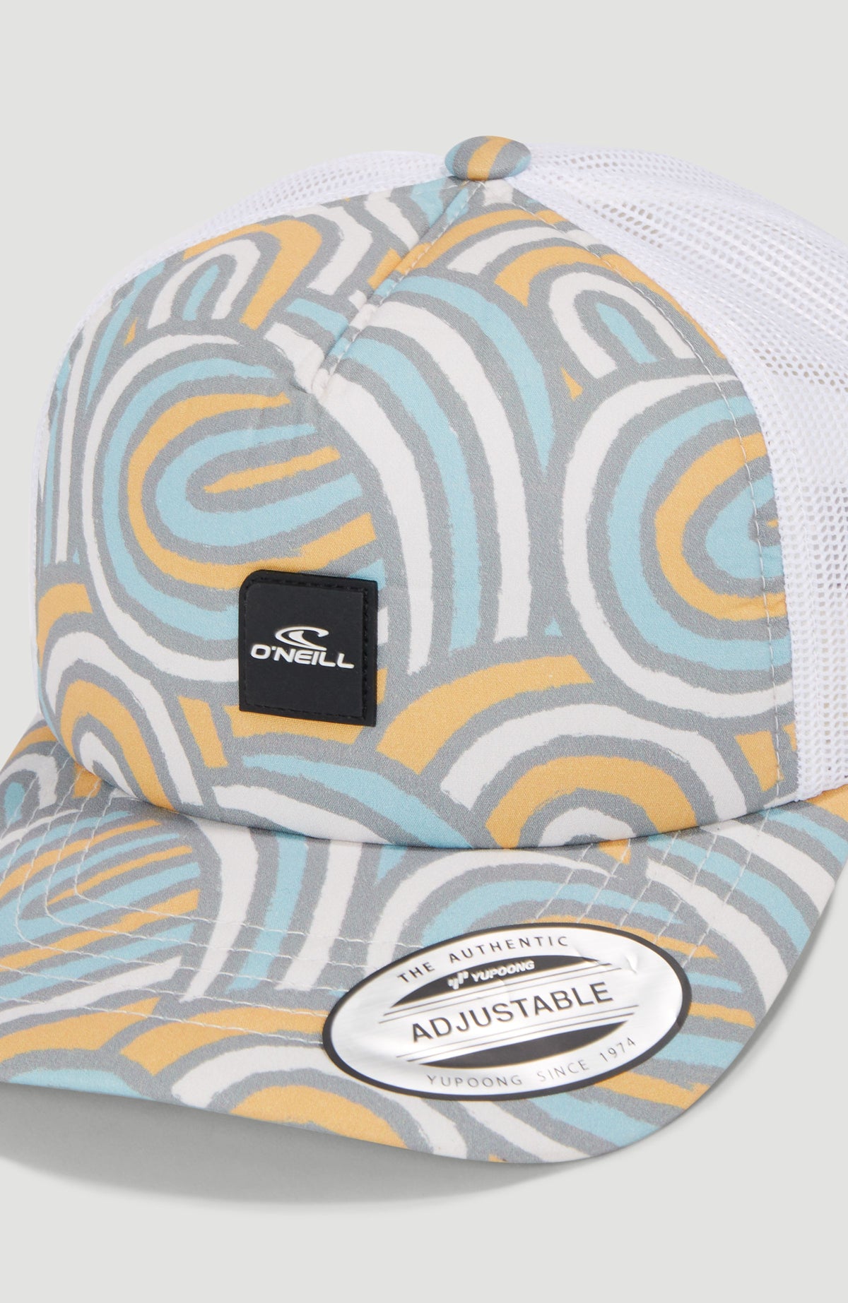 Casquette Flood Trucker | Blue Rainbow Stripe