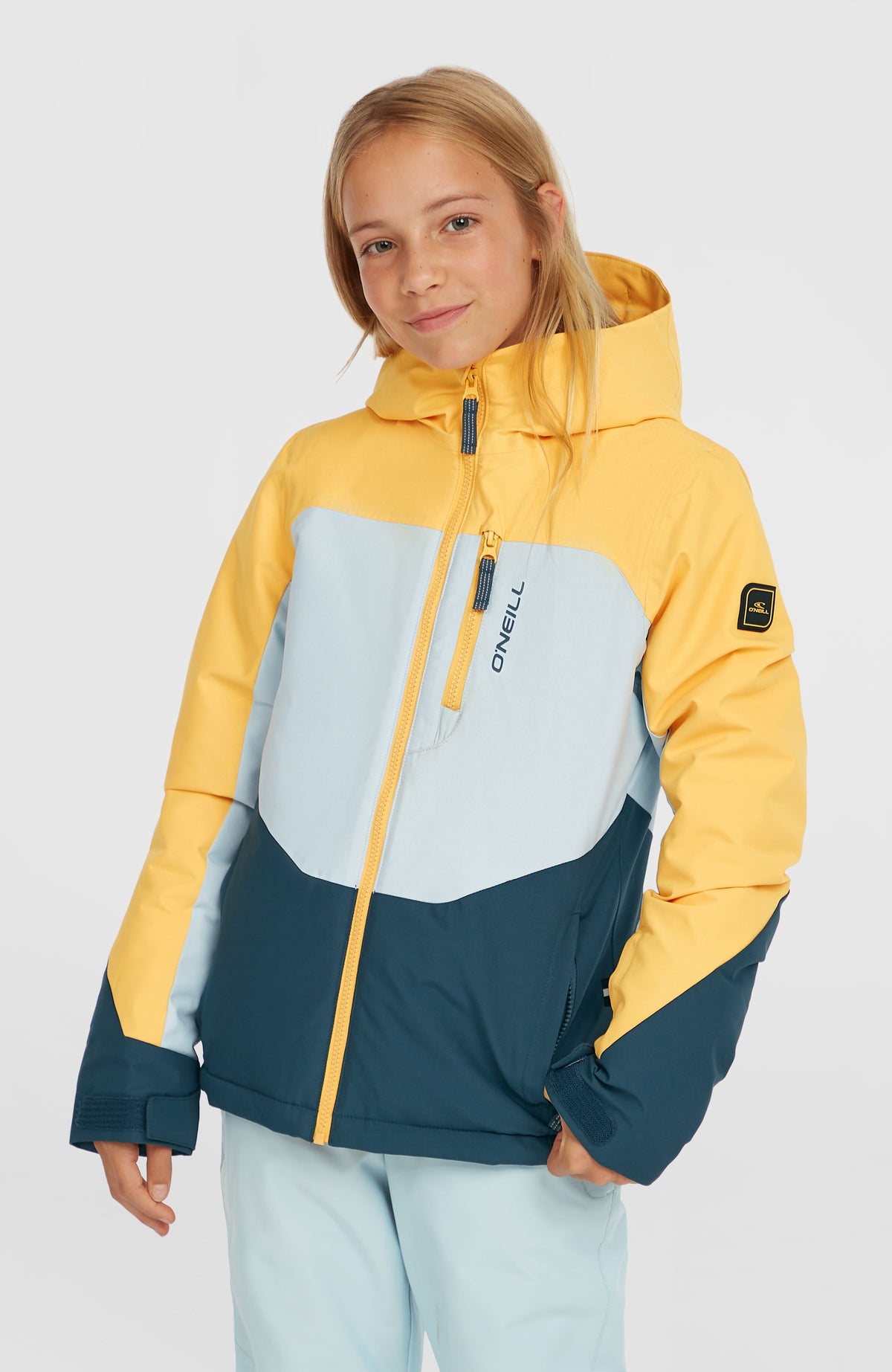 Veste de ski Carbonite | Ginger Pastel Colour Block