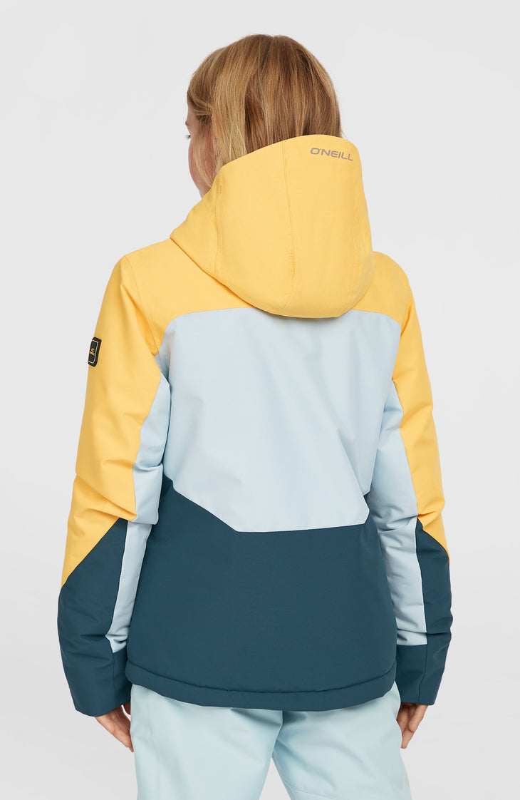 Veste de ski Carbonite | Ginger Pastel Colour Block