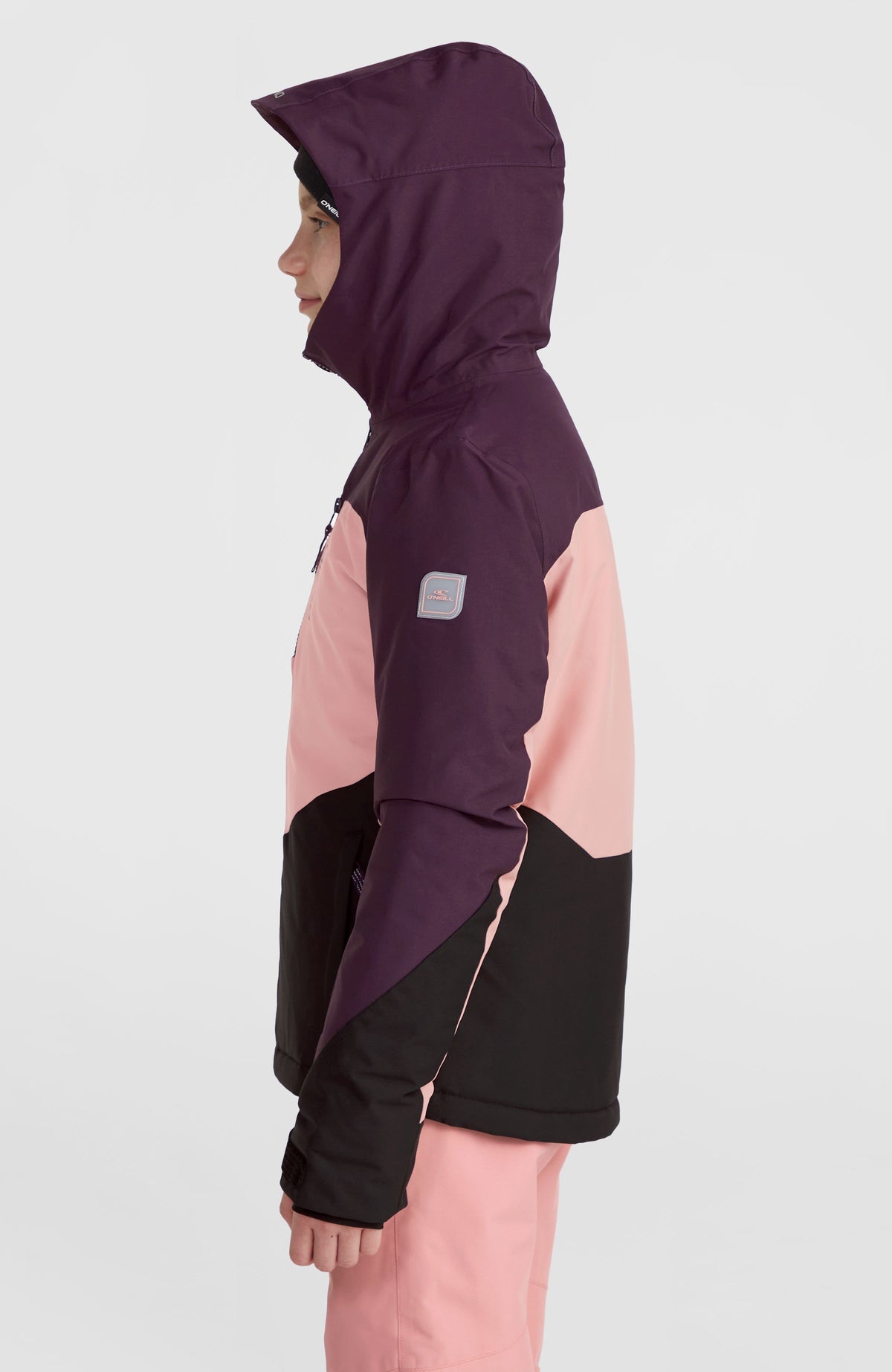 Veste de ski Carbonite | Aubergine Colour Block