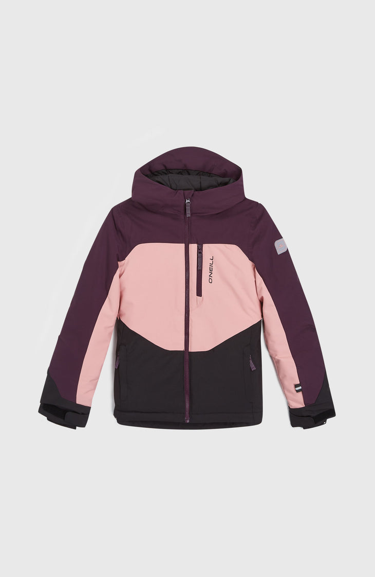 Veste de ski Carbonite | Aubergine Colour Block