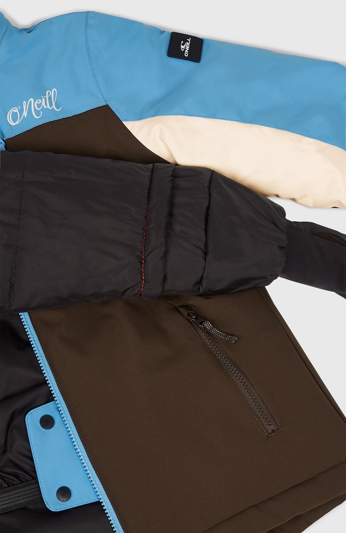 Veste de ski FWC'Cruz Triple | Coffee Bean Colour Block
