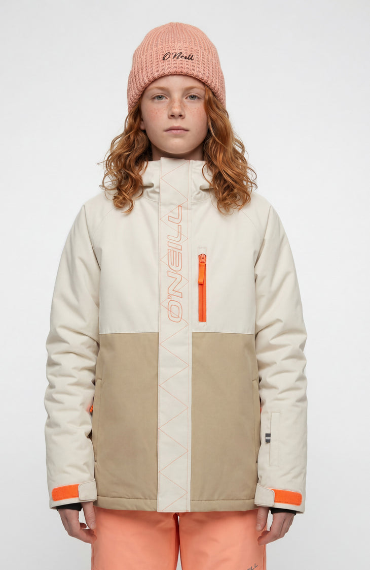 Veste de ski FWC'Cruz Raglan | Linen White Colour Block