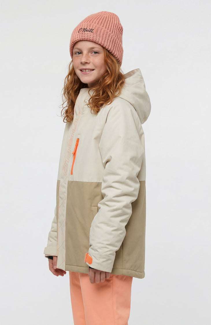 Veste de ski FWC'Cruz Raglan | Linen White Colour Block