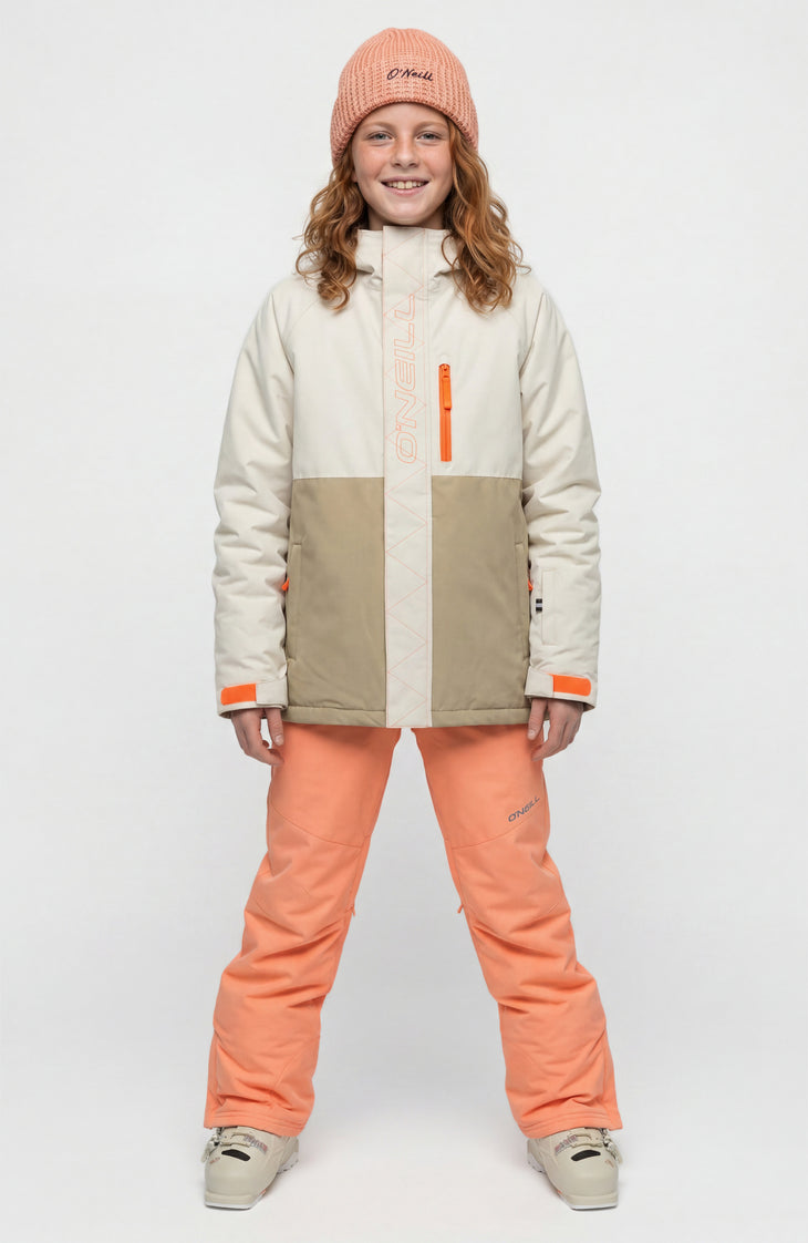 Veste de ski FWC'Cruz Raglan | Linen White Colour Block