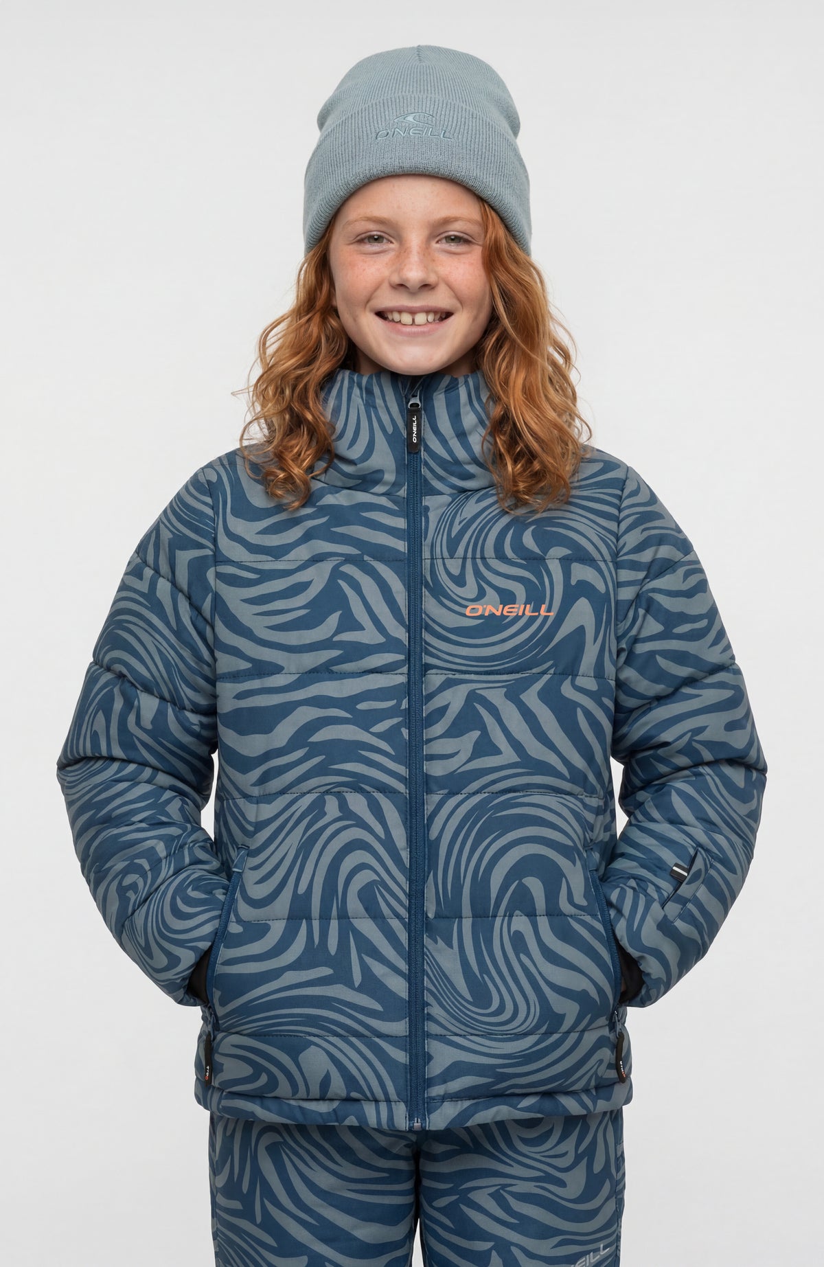 Doudoune de ski FWC'Cruz | Blue Swirl Zebra