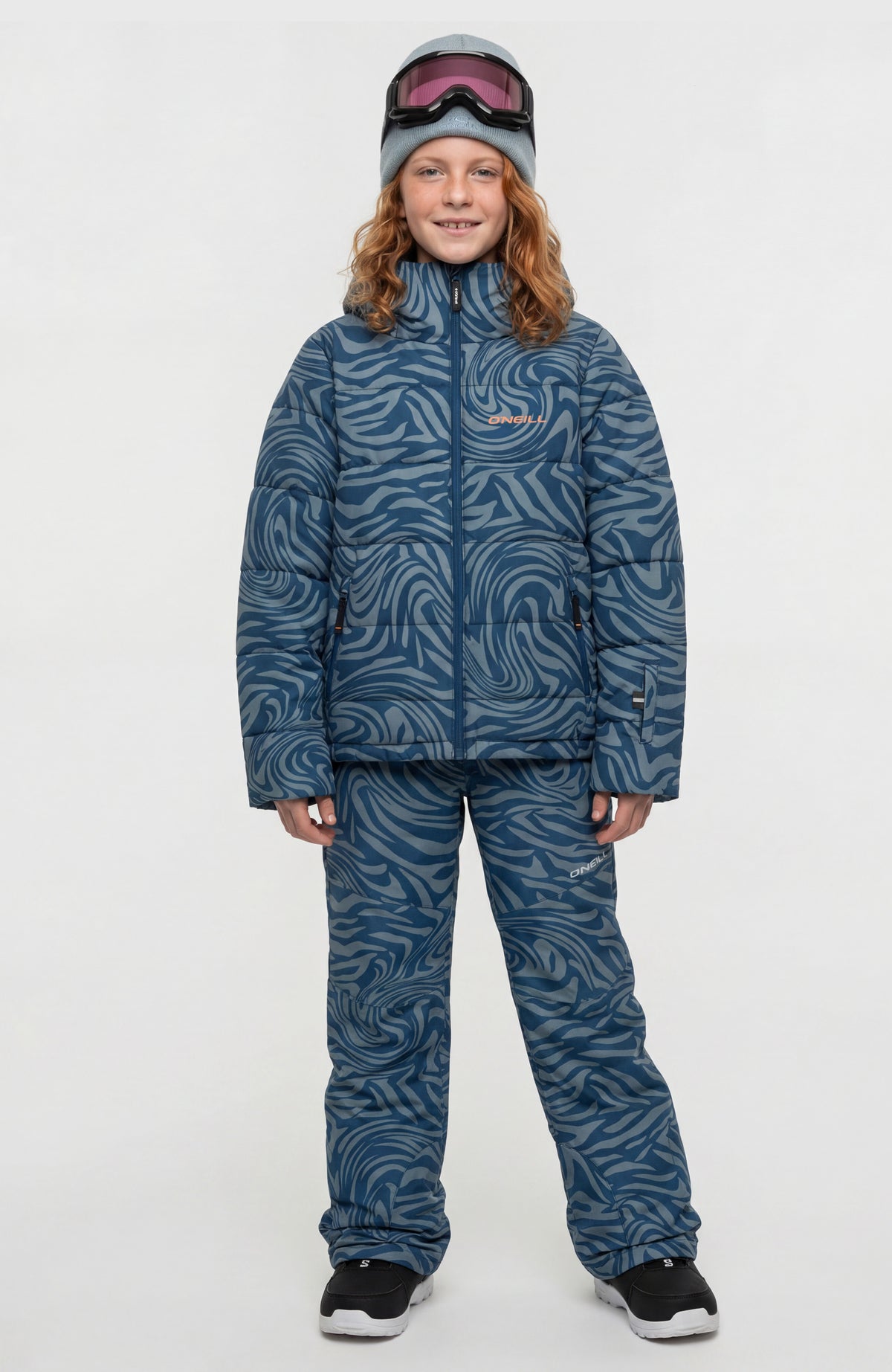 Doudoune de ski FWC'Cruz | Blue Swirl Zebra