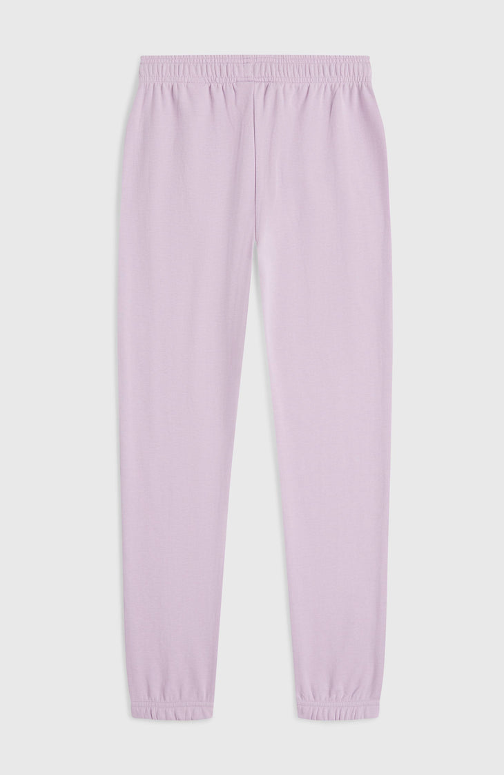 Pantalon de survêtement Essentials Script | Pale Lavender