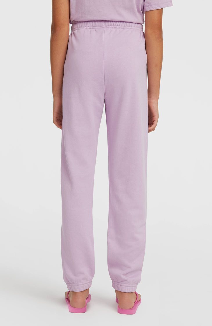 Pantalon de survêtement Essentials Script | Pale Lavender