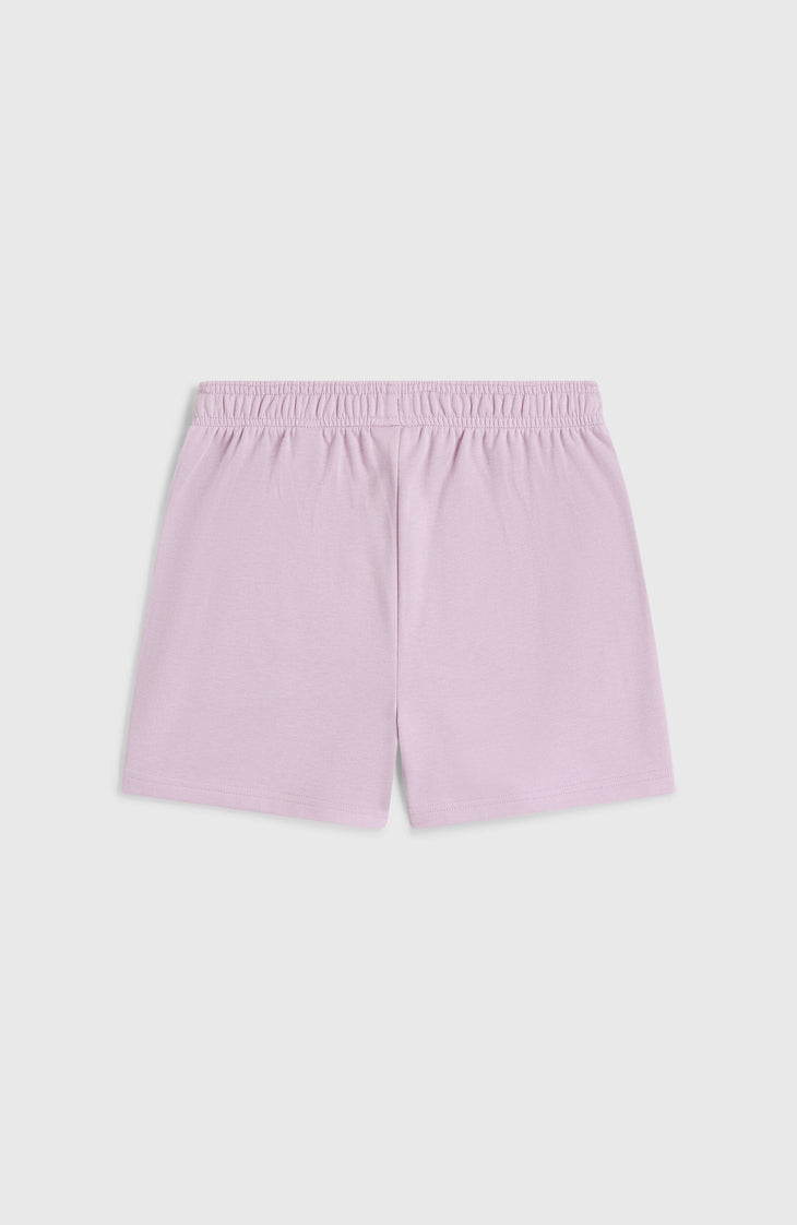 Sweatshort Essentials Script | Pale Lavender