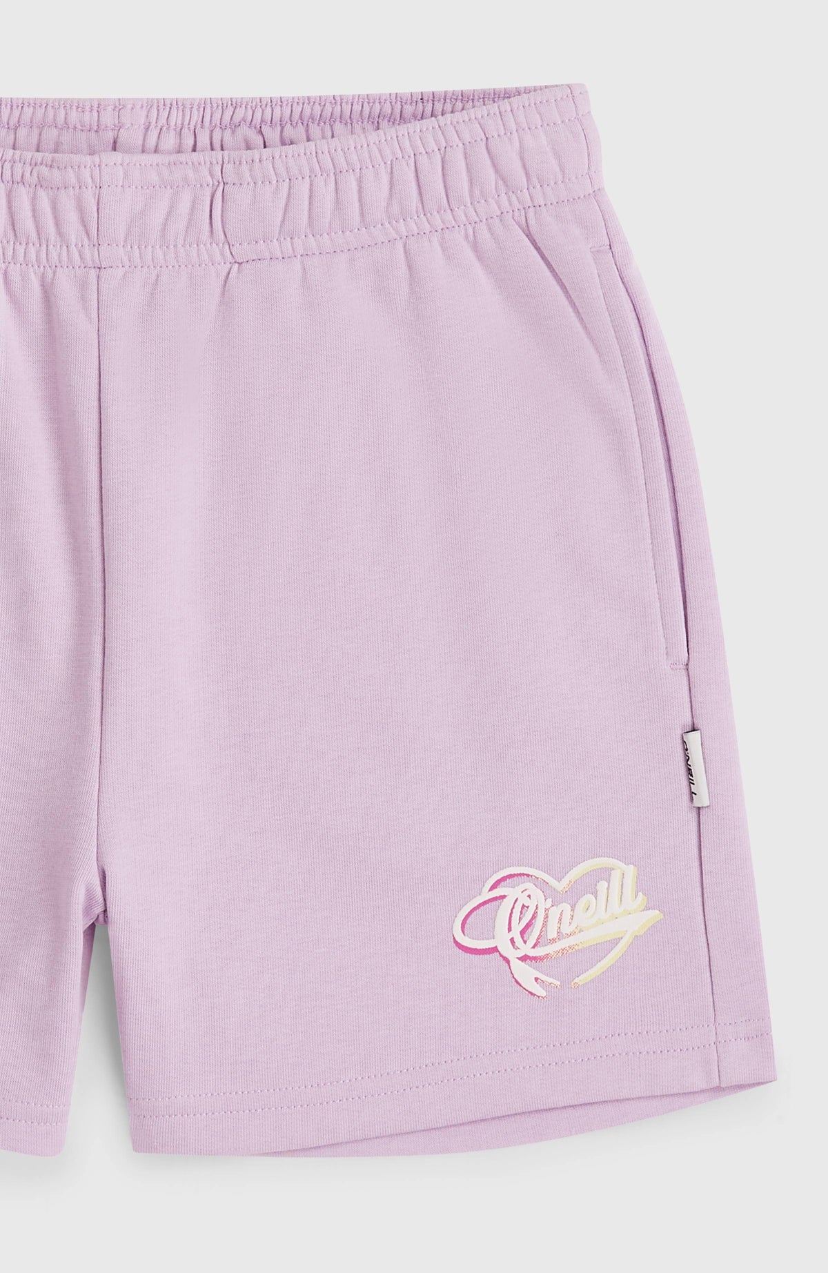 Sweatshort Essentials Script | Pale Lavender