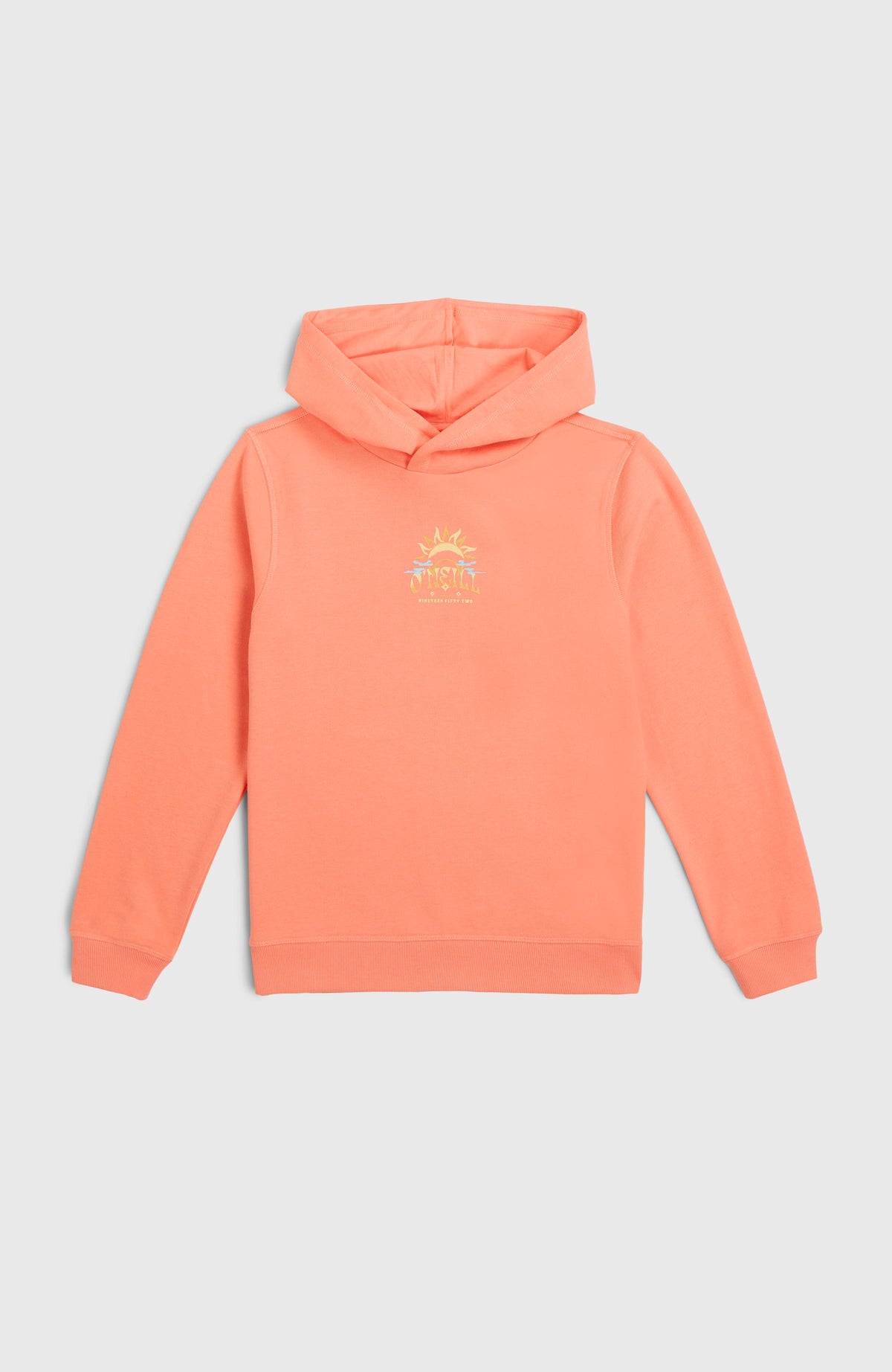 Sweat à capuche Back Print | Coral Pink