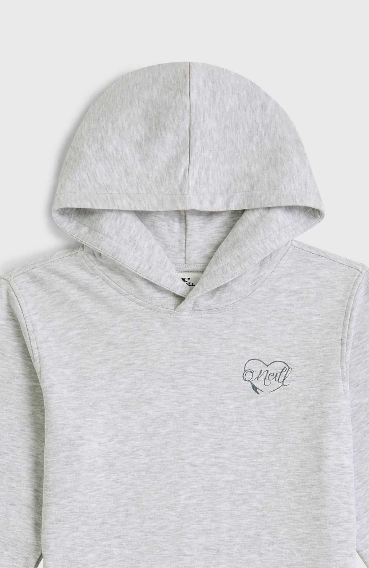 Sweat à capuche Essentials | White Melange