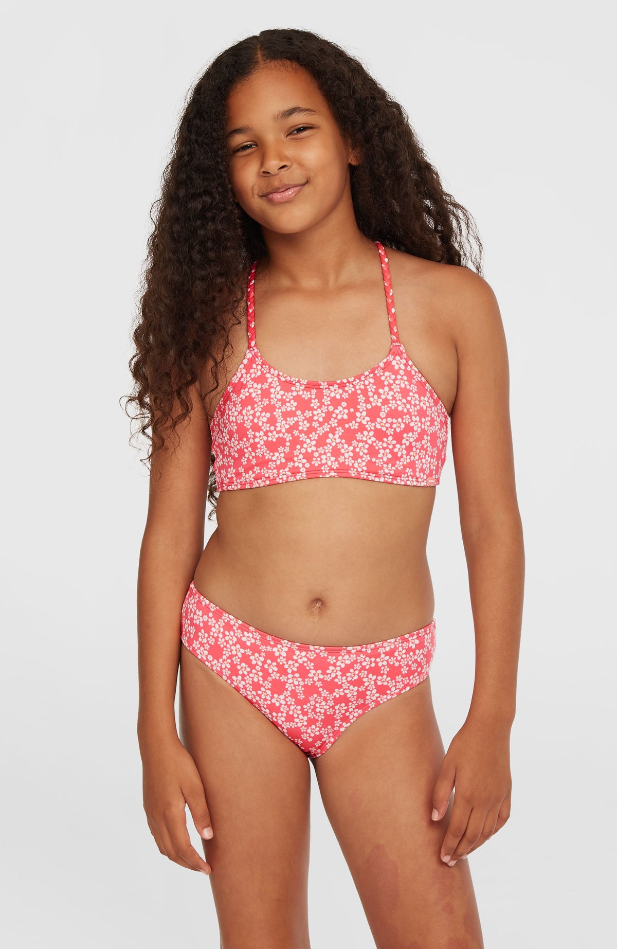 Ensemble de bikinis Tropics | Pink Milliflower
