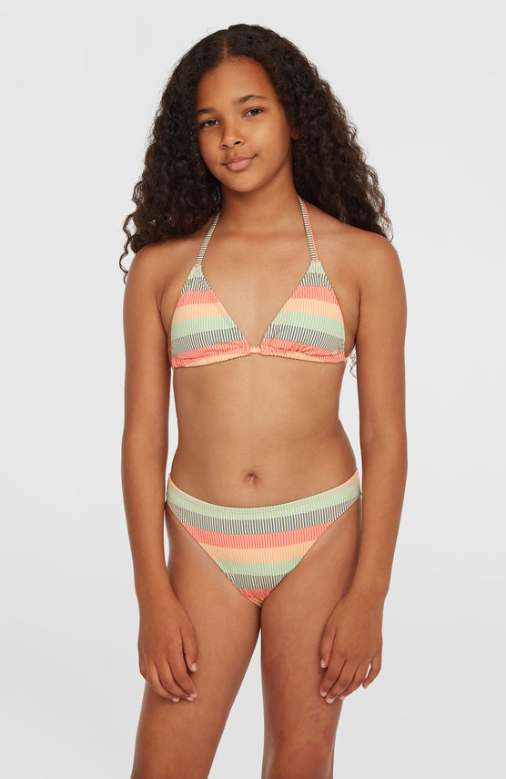 Ensemble de bikinis triangle Essentials | Stipple Stripe