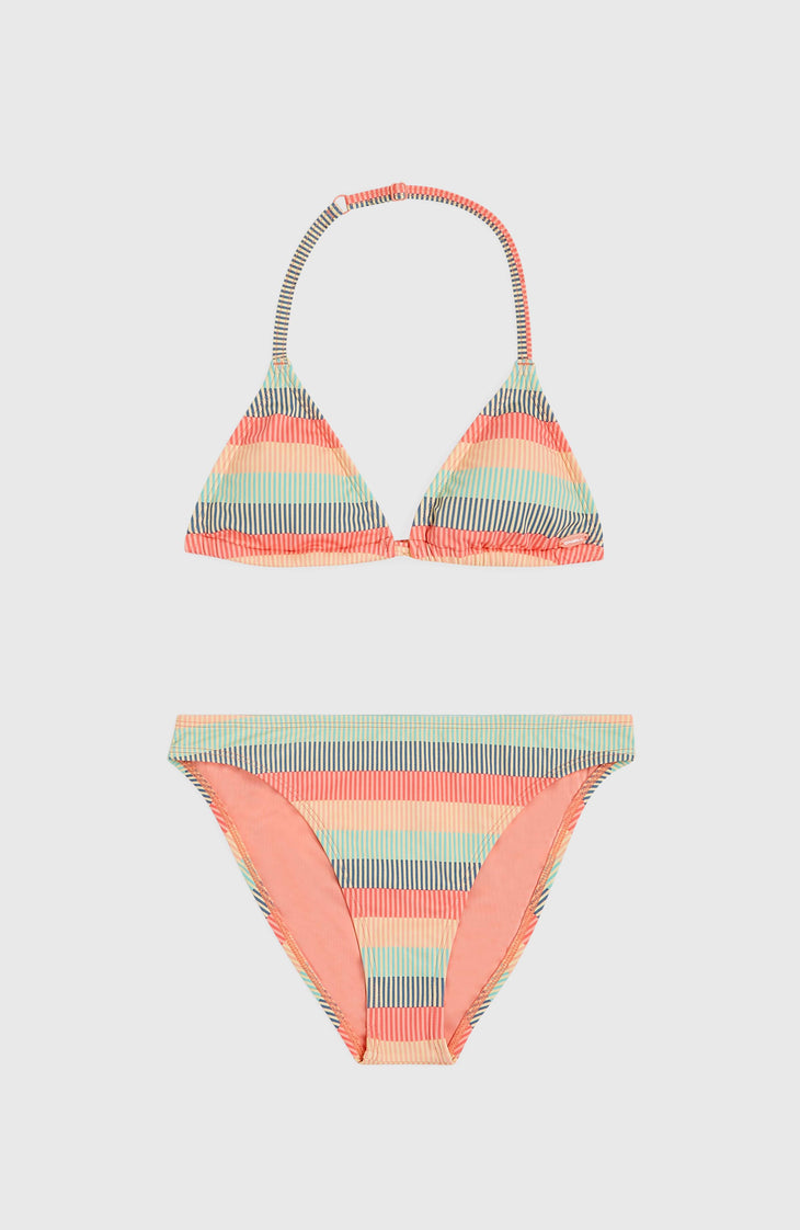 Ensemble de bikinis triangle Essentials | Stipple Stripe