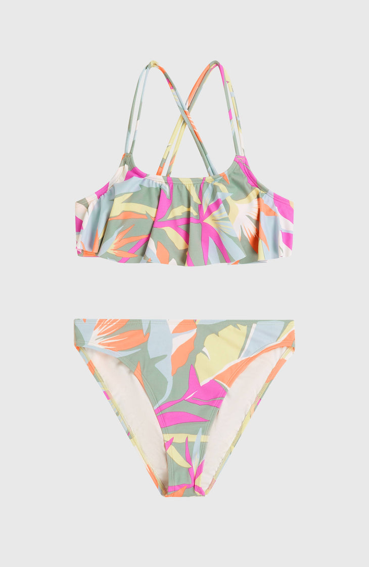 Ensemble de bikinis O'Neill Tropics | Green Wmns Tropicana