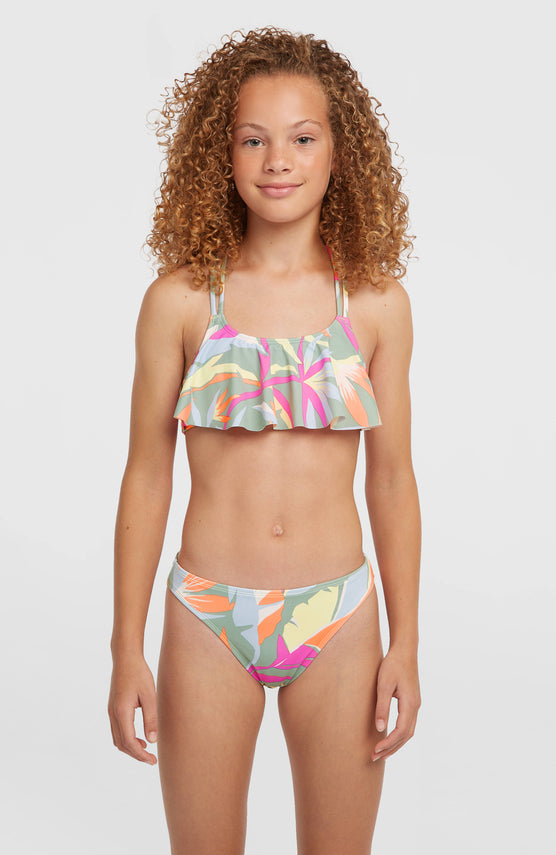 Ensemble de bikinis O'Neill Tropics | Green Wmns Tropicana