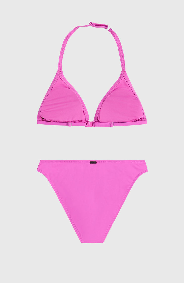 Ensemble de bikinis triangle Essentials | Electric Fuschia