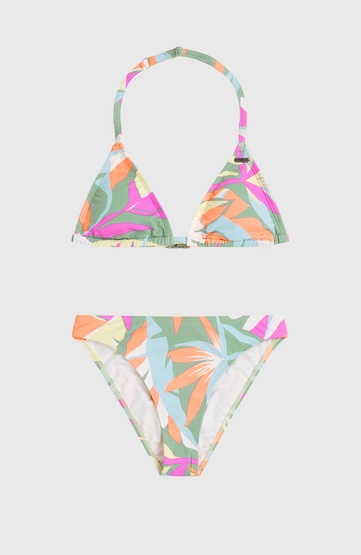 Ensemble de bikinis triangle Essentials | Green Wmns Tropicana