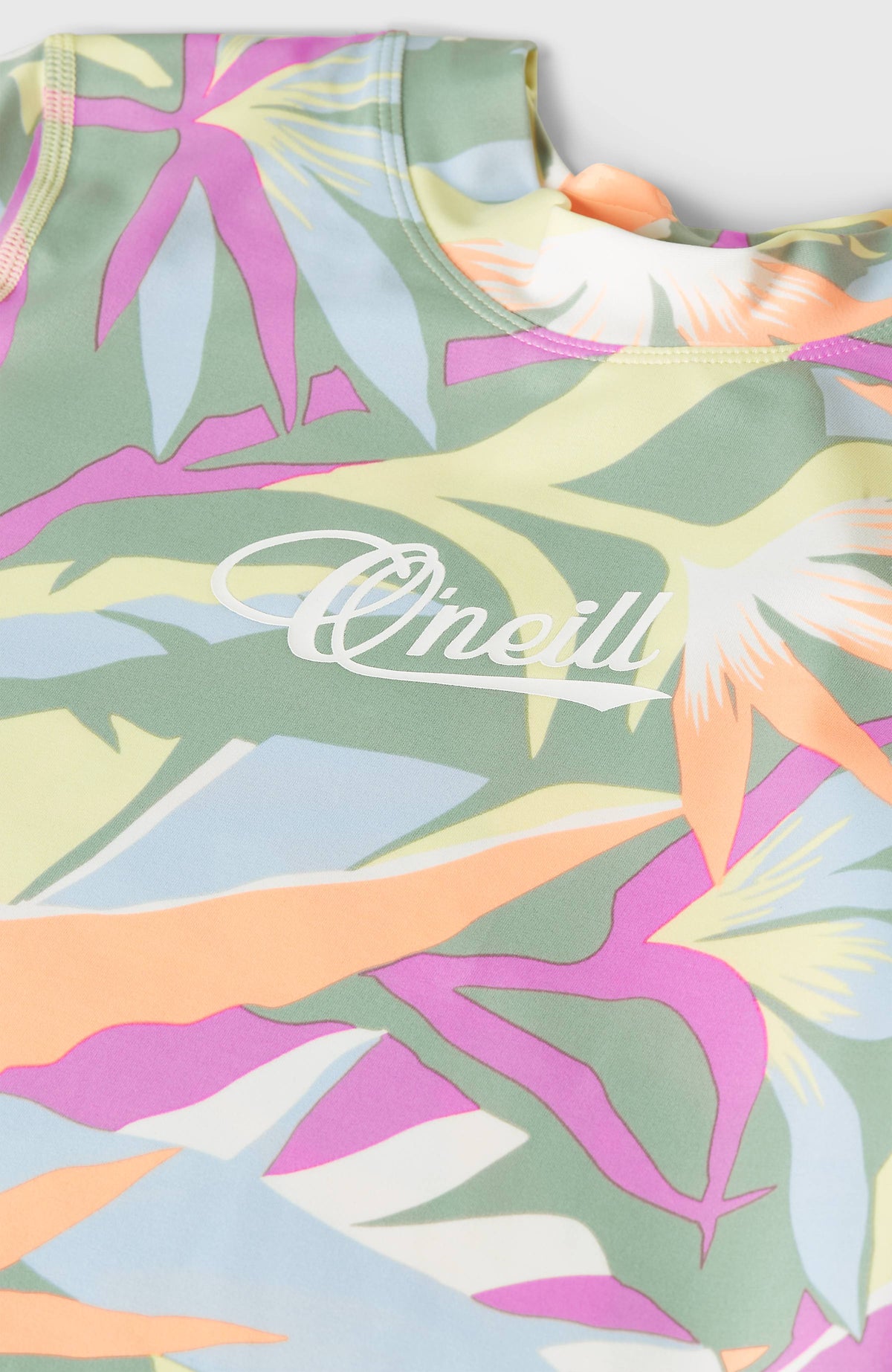 Lycra à manches courtes O'Neill Graphic | Green Wmns Tropicana