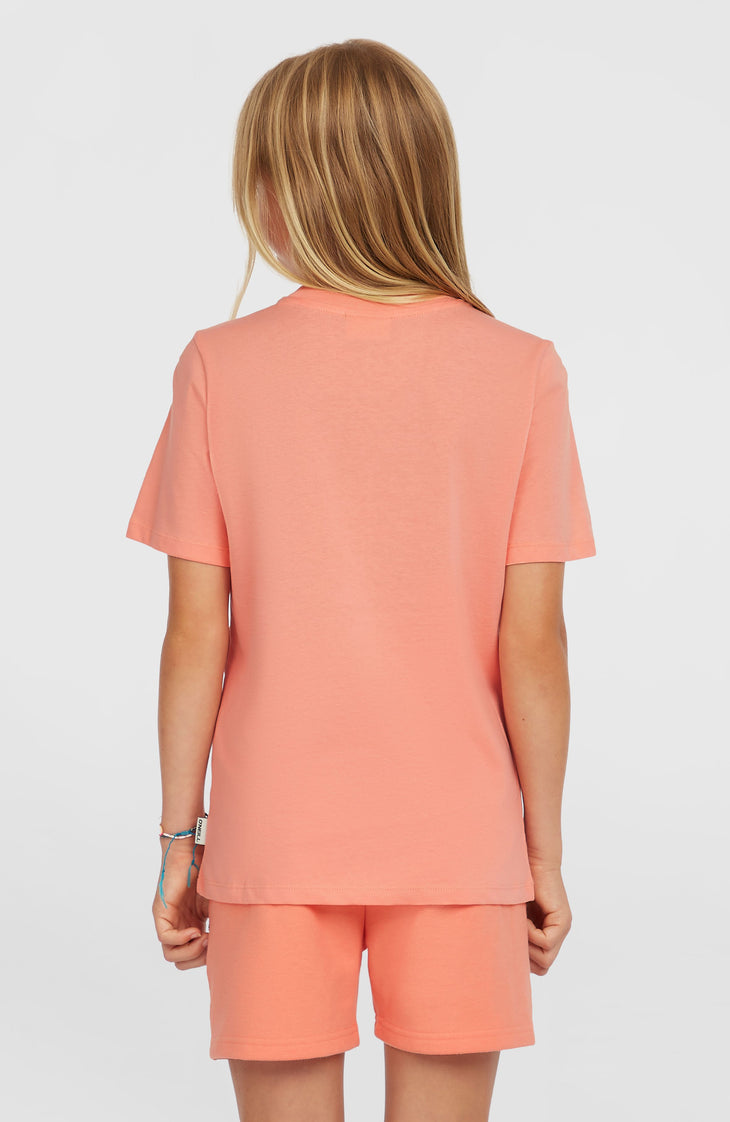 T-shirt Front Graphic | Coral Pink