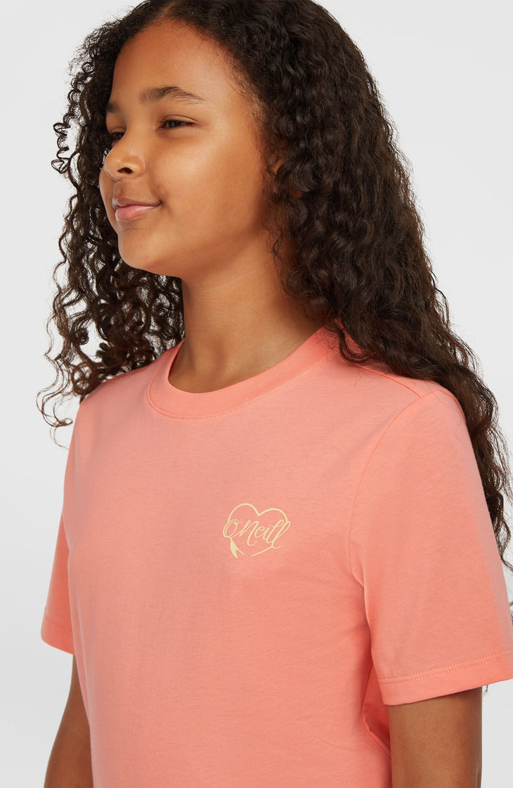 T-shirt Script | Coral Pink