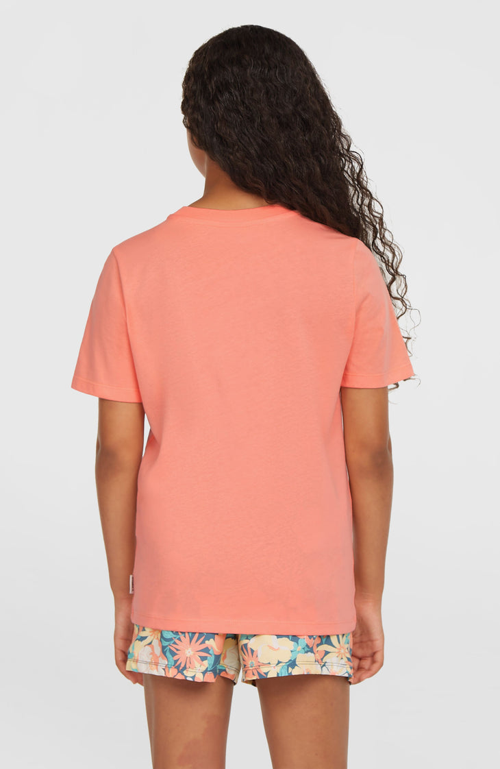 T-shirt Script | Coral Pink