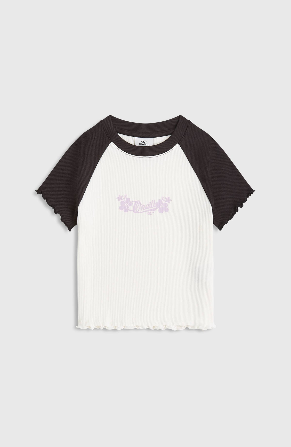 T-shirt côtelé O'Neill Colour-Block | Snow White Colour Block