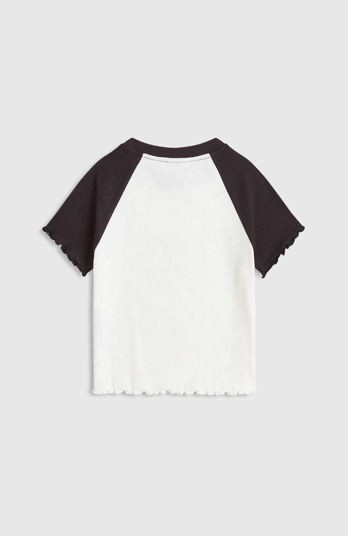 T-shirt côtelé O'Neill Colour-Block | Snow White Colour Block