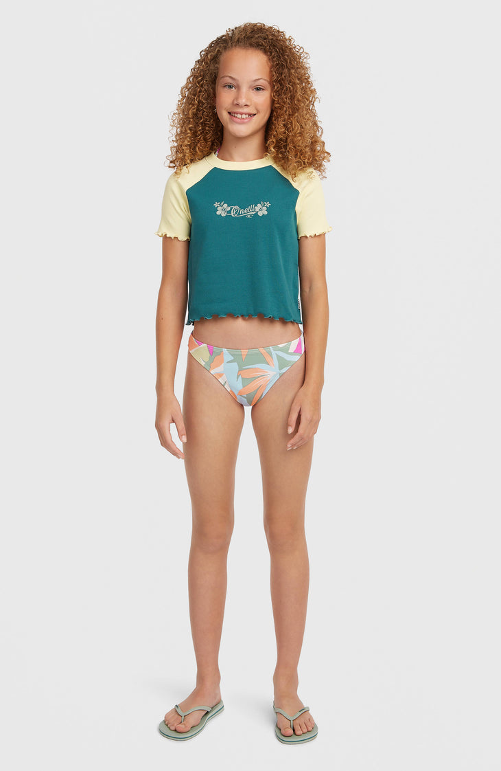T-shirt côtelé O'Neill Colour-Block | Botanical Heat Colour Block
