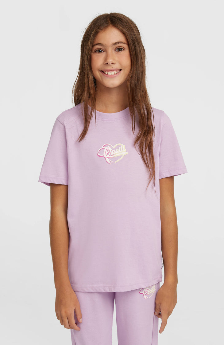 T-shirt Script | Pale Lavender