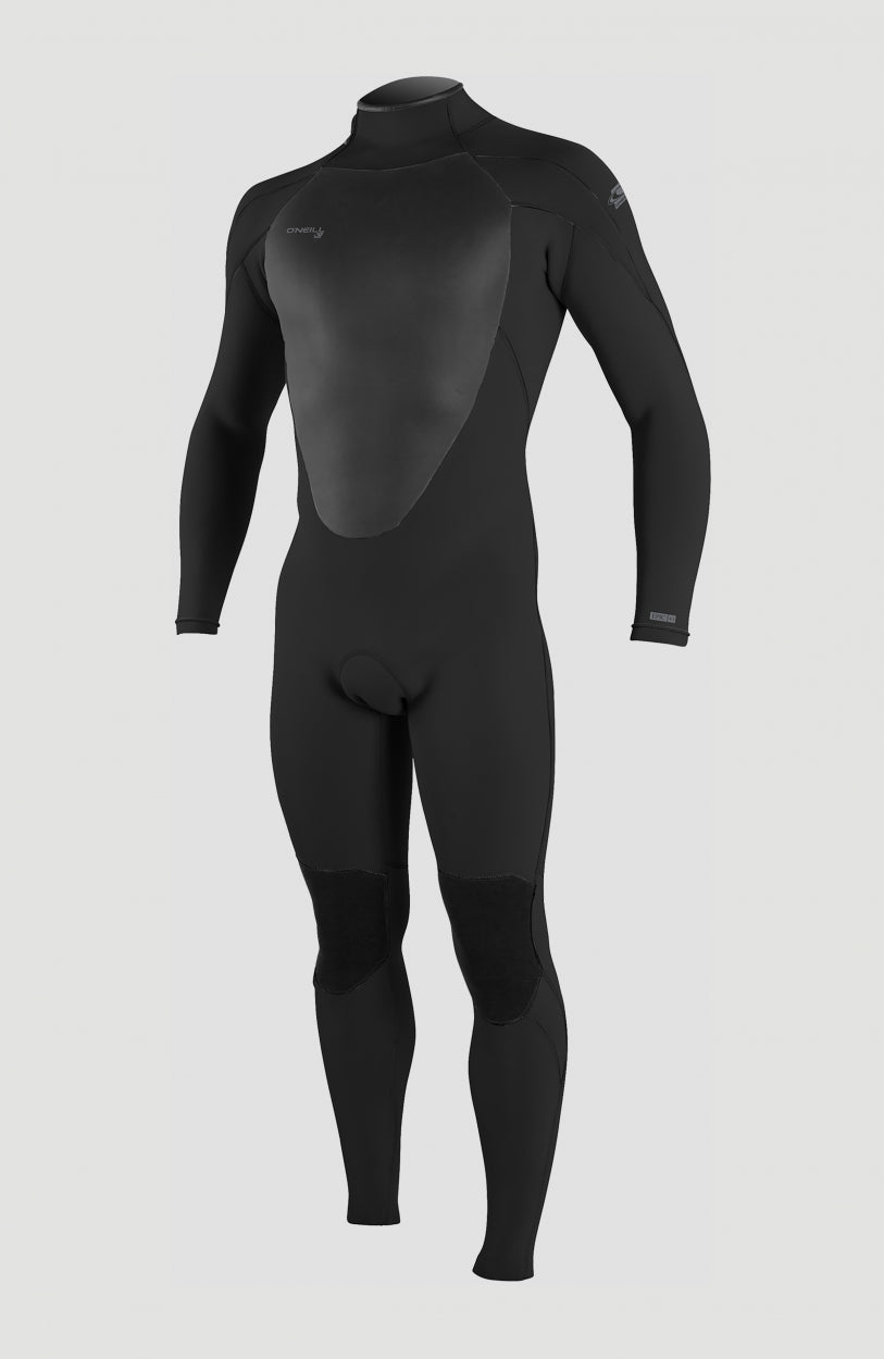 Epic 4/3mm Back Zip Full Wetsuit | A05 BLK/BLK/BLK