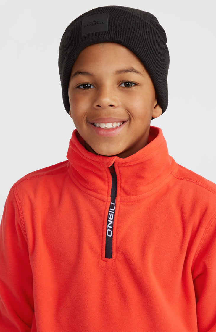 Polaire Jack's Polartec® 100 à col demi-zip | Paprika Flame