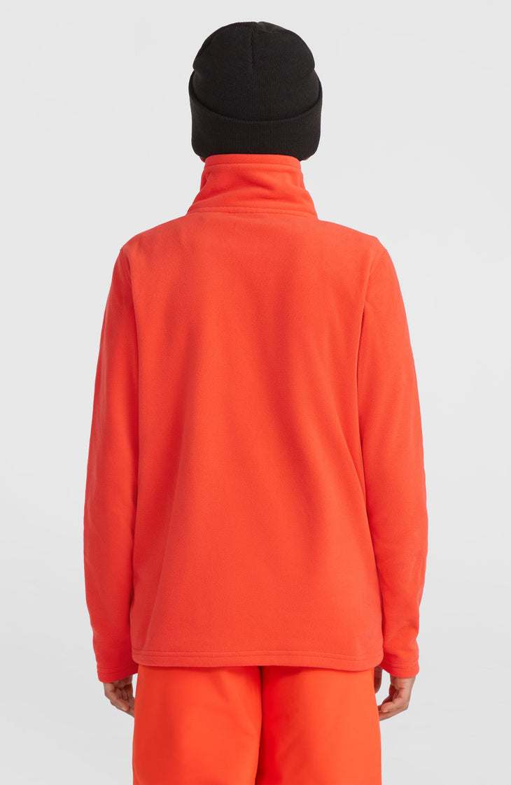 Polaire Jack's Polartec® 100 à col demi-zip | Paprika Flame
