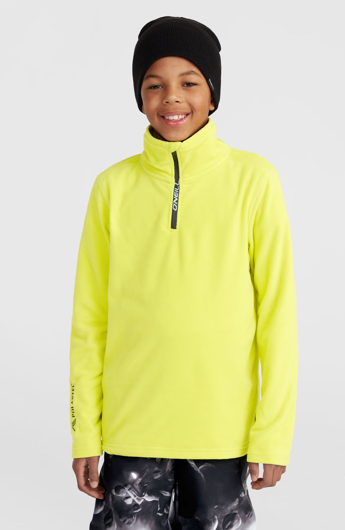 Polaire Jack's Polartec® 100 à col demi-zip | Luca Lime
