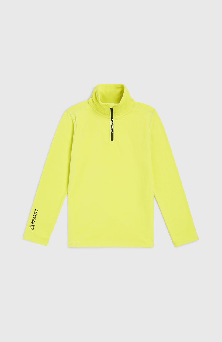 Polaire Jack's Polartec® 100 à col demi-zip | Luca Lime