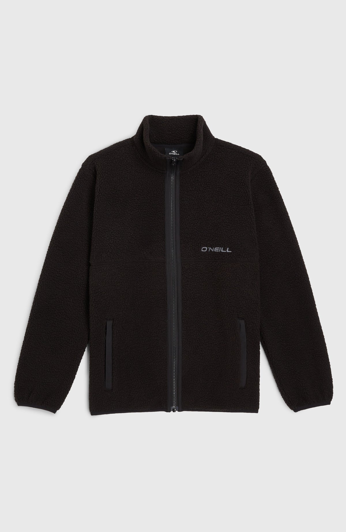 Polaire à poils longs et zip intégral | Black Out