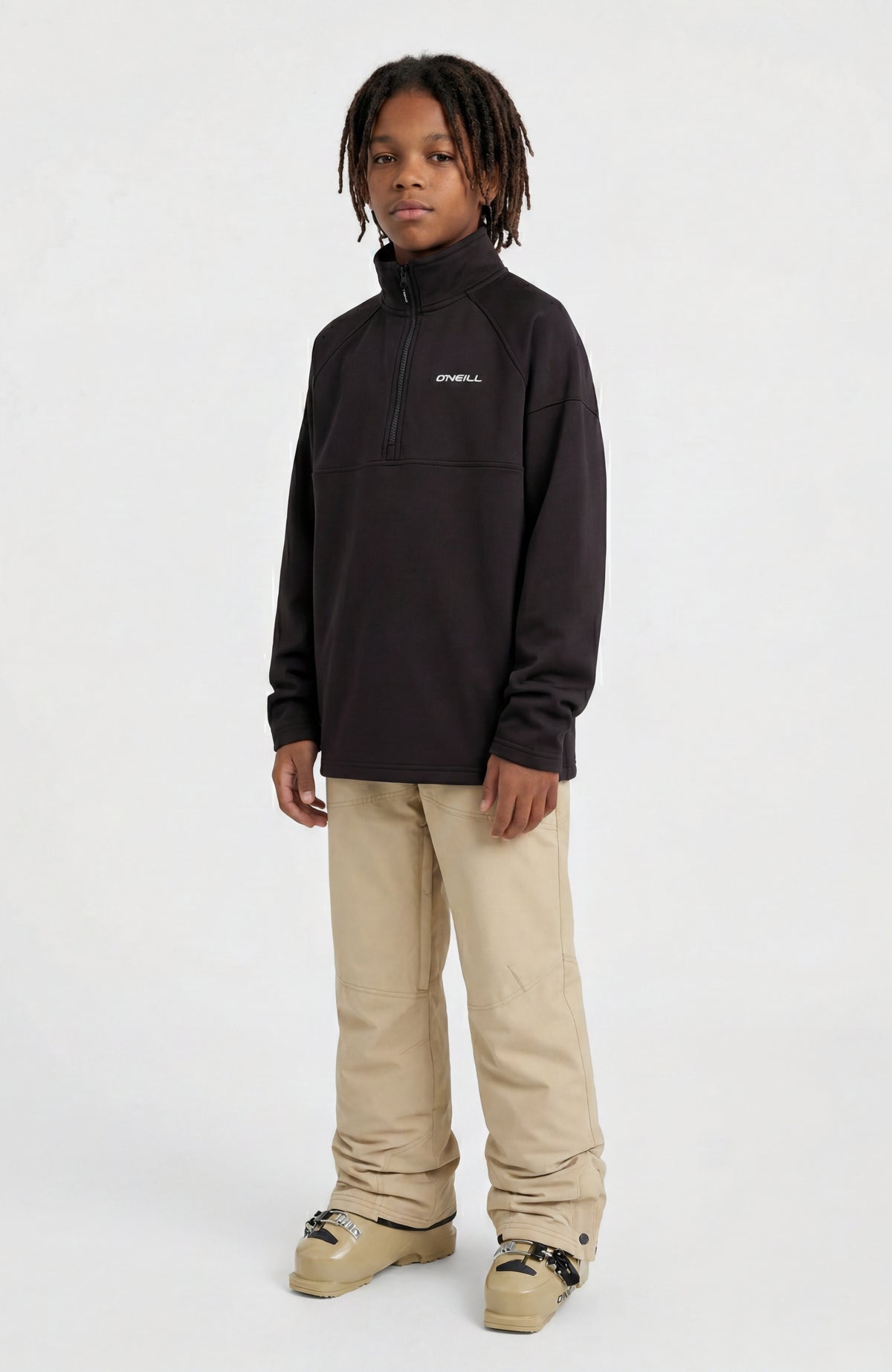 Polaire FWC'Cruz Half-Zip | Black Out